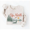 Oat Collective UP NORTH Sweatshirt Heather Dust