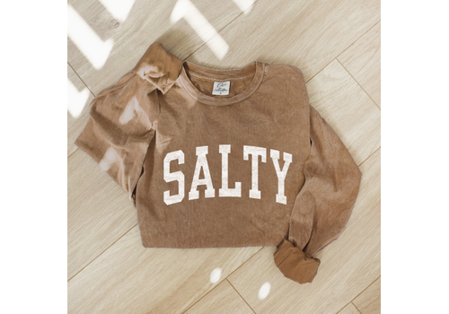  Oat Collective SALTY Long Sleeve Tee Toast 