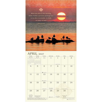 Meditation 2027 Mini Wall Calendar