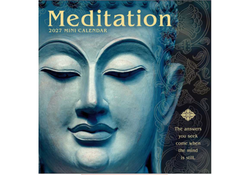  Simon & Schuster Meditation 2027 Mini Wall Calendar 