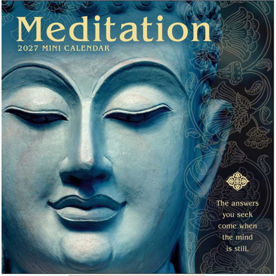 Meditation 2027 Mini Wall Calendar