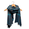 Joy Accessories Chevron Plaid Scarf