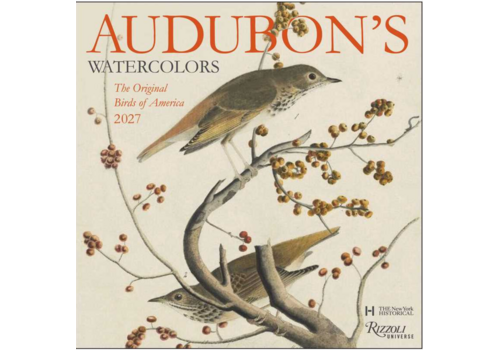  Simon & Schuster Audubon's Watercolors 2027 Wall Calendar 