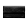 Joy Accessories Faux Crocodile Tri-Fold Wallet