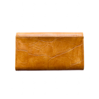 Faux Crocodile Tri-Fold Wallet