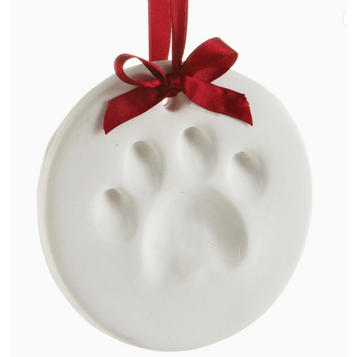  Pet Palette Distribution Clay Pawprint Ornament 