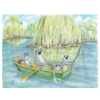 Woodfield Press Lake Outing Card
