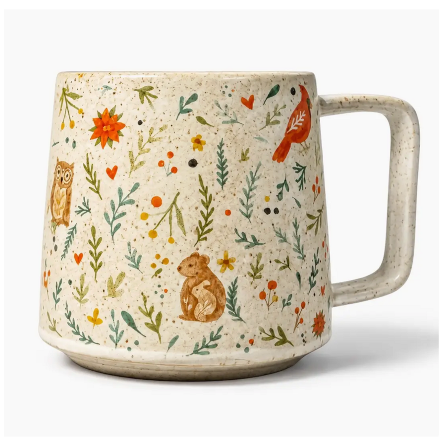 Woodland Tidings Ceramic Mug