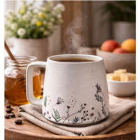 Floral Bloom Ceramic Mug
