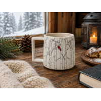 Aspen Cardinal Ceramic Cup
