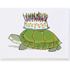 Molly O Turtle with Cake Birthday Card