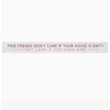 Sincere Surroundings 16" Wooden Sign They Care Wine
