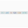 Sincere Surroundings 16" Wooden Sign Beach Waves