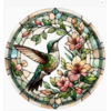 Andreas Stained Glass Hummingbird Jar Opener