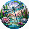 Andreas Stained Glass Dragonfly Jar Opener