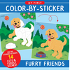 Peter Pauper Press My First Color-By-Sticker Book - Furry Friends