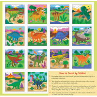My First Color-By-Sticker Book - Dinosaurs