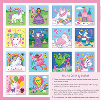 My First Color-By-Sticker Book - Unicorns