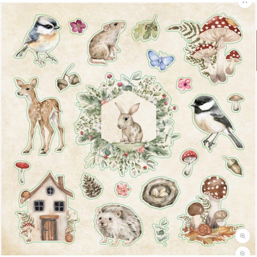 Enchanted Forest Sticker Book