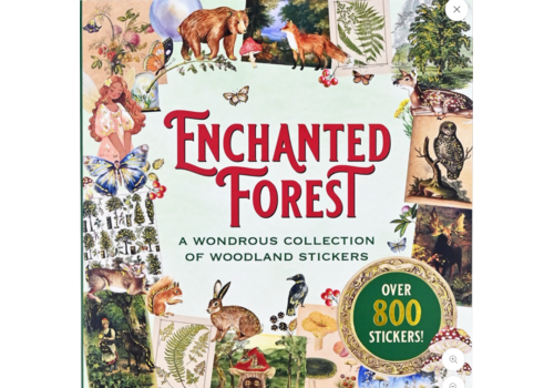  Peter Pauper Press Enchanted Forest Sticker Book 