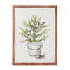 15.75" Potted Tree Wall Art