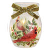 Stony Creek Cardinals on Greens Pre-Lit Small Jar