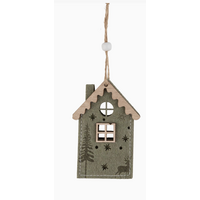 Felt House Ornament