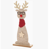 Silver Tree Home & Holiday 12" Felt Reindeer Sitter