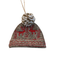 Handmade Wool Hat Ornament