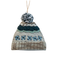 Handmade Wool Hat Ornament