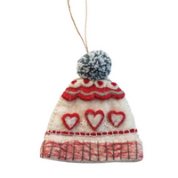 Handmade Wool Hat Ornament