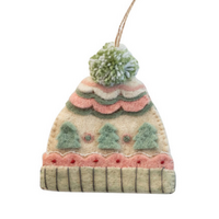 Handmade Wool Hat Ornament