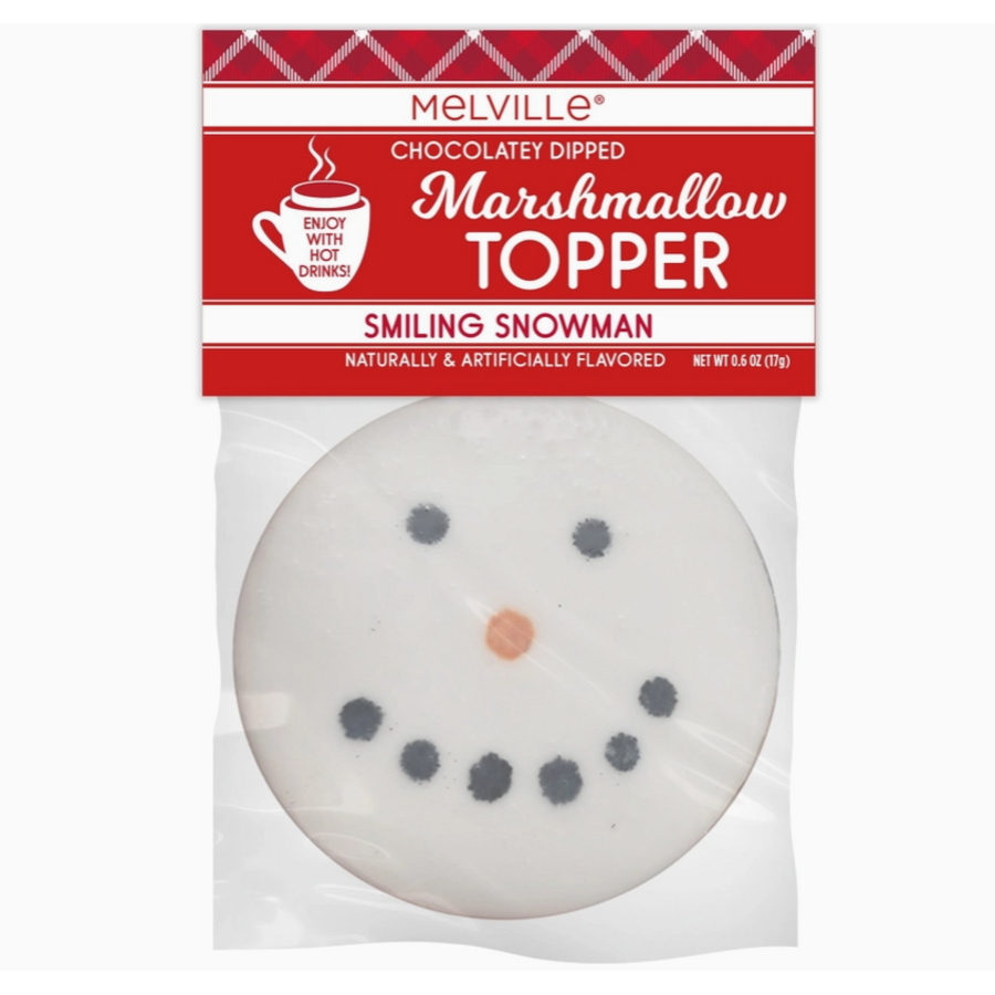 Snowman Marshmallow Cocoa Topper