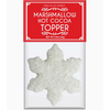 Melville Candy Company Snowflake Marshmallow Cocoa Topper