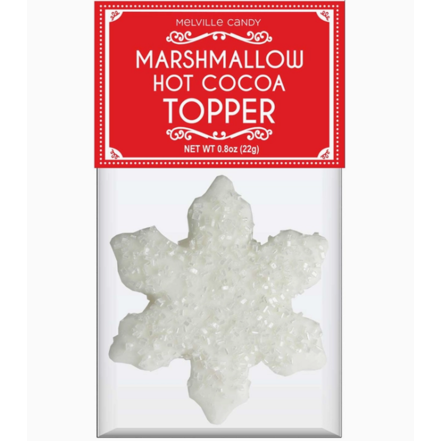 Snowflake Marshmallow Cocoa Topper