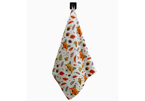  Driftless Studios Autumn Fox Tea Towel 