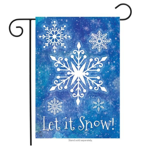  Snowflakes Garden Flag 