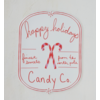 Creative Co-Op 12"H Embossed Metal 12"H Embossed Metal Wall Decor with Candy Canes Decor w/ Candy Canes