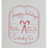 12"H Embossed Metal 12"H Embossed Metal Wall Decor with Candy Canes Decor w/ Candy Canes