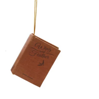 MDF & Fabric Book Ornament