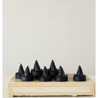 Witch's Hat Shaped Tealights Boxed Set of 9