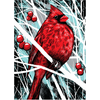 Artists to Watch Cardinal with Berries Boxed Cards