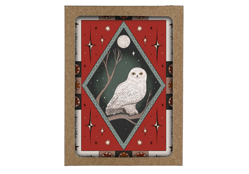  Artists to Watch Snowy Owl Yuletide Blessings Boxed Cards 