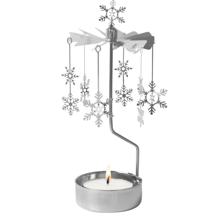 Rotary Candle Holder Snowfall