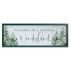 Melrose International, LLC Walking in a Winter Wonderland Sign 25" L