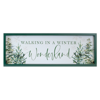 Walking in a Winter Wonderland Sign 25" L