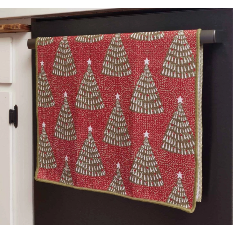 Filigree Trees Tea Towel