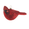 5.25" Glass Cardinal Ornament