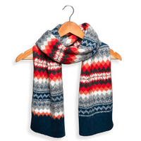 Multi Fair Isle Scarf