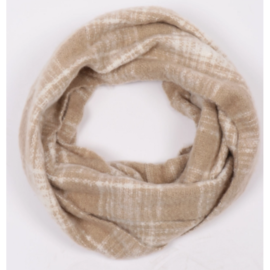 Infinity Plaid Woven Scarf